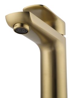 Смеситель для раковины Wonzon & Woghand Line WW-A40732-BG брашированное золото